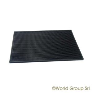 Bar mat solid Black 30x45 cm