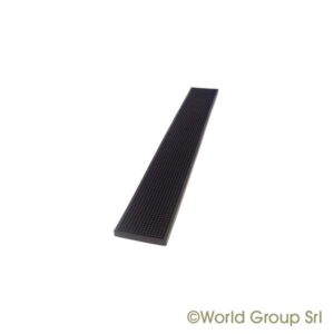Bar mat Solid Black 70x10 cm
