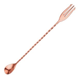 Trident Bar Spoon 30 cm Copper