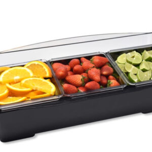 Premium Garnish holder 3xL Black