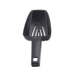 Ice Scoop Black 30 cl w. drain