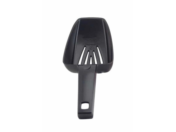 Ice Scoop Black 30 cl w. drain