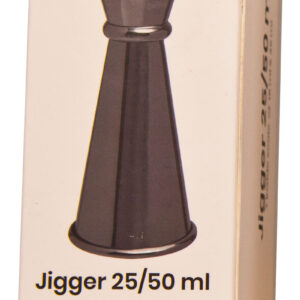 Alternative view of Nordicbar Jigger V-Shape 25/50 ml Black