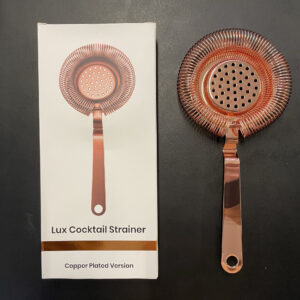 Alternative view of Lux Cocktail Strainer Copper