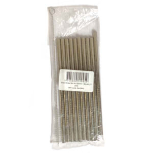 Stainless Steel Straws 10+1 pcs 150mm