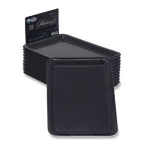 Tip Tray Black Plastic