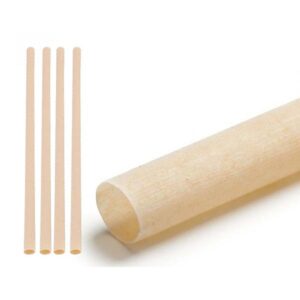Bubble Tea Bamboo fiber Straws Nature 12x230 (100pcs)