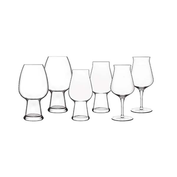 Luigi Bormioli Birrateque Beer Glass set (6 glasses)