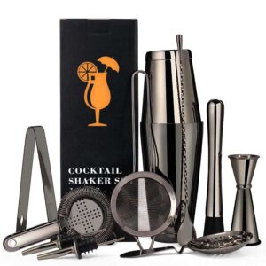 Black Boston Shaker Kit 11 Pieces