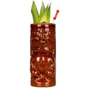 Tiki Cylinder Brown 33 cl