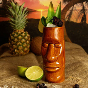 Alternative view of Tiki Easter Islander 40 cl Brown