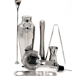 Alternative view of Steel Bar Set Cocktail Shaker – 8 pieces