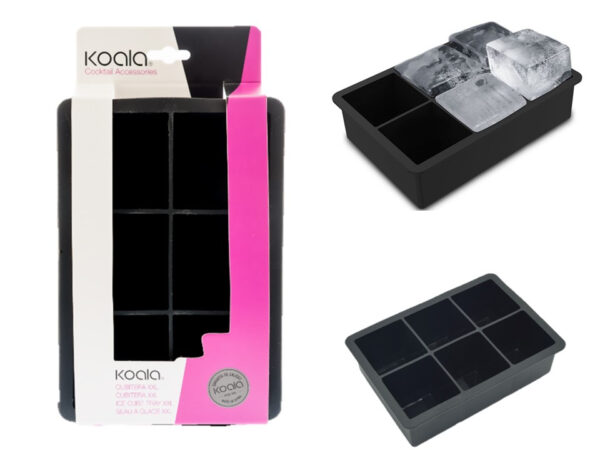 XXL Square Ice Cube Tray – 5×5 cm – Koala
