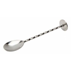 Alternative view of Short Bar Spoon with Muddler – 15 cm