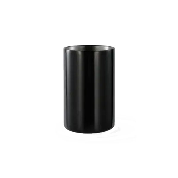 Black plated Wine Cooler - double wall